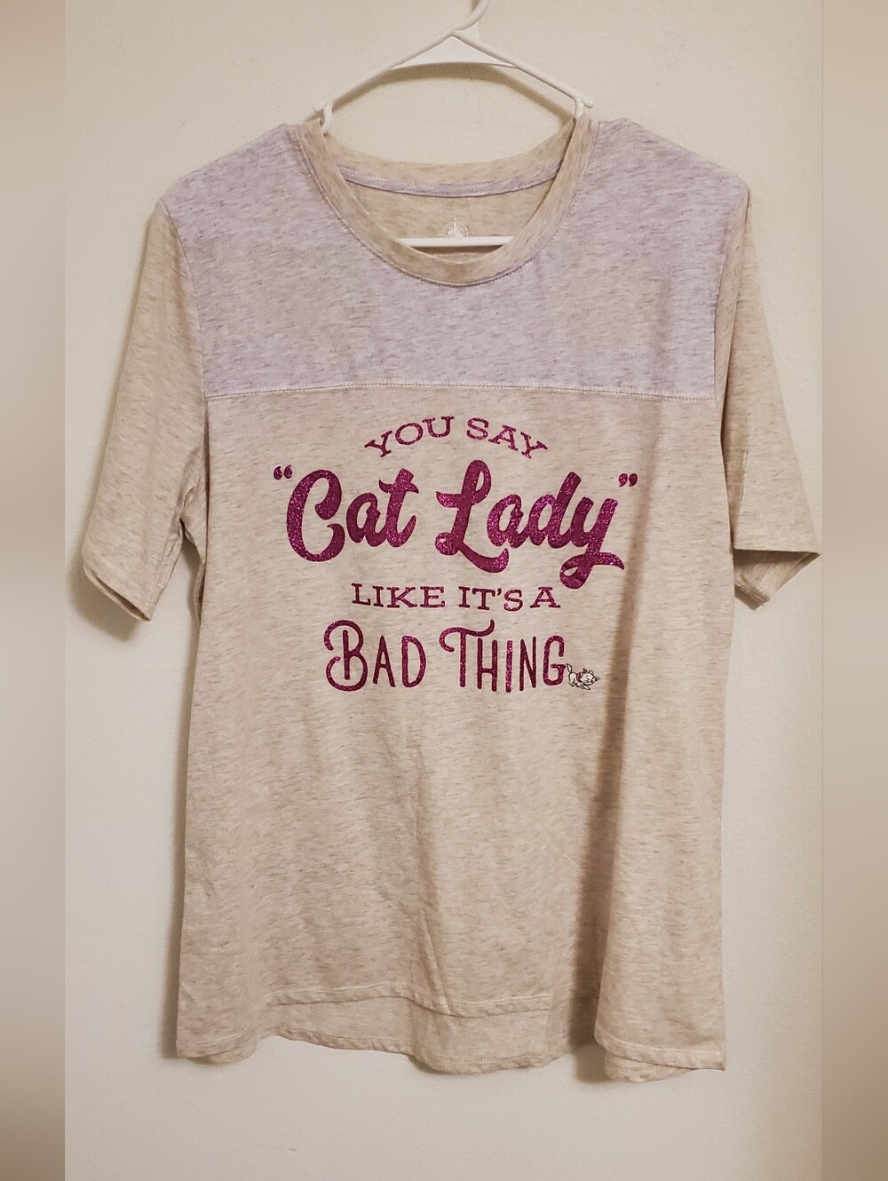 Disney Parks Women's Cat Lady T-Shirt Size XL Aristocats Marie